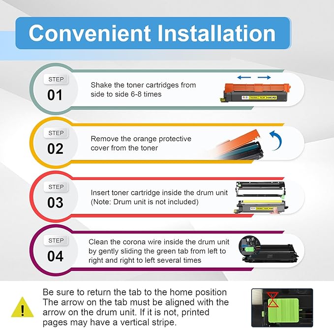 TN229XL Black Toner Cartridge(with Chip) Compatible TN229XL TN229 tn229xlbk tn229bk to Use with MFC-L3780CDW HL-L3280CDW MFC-L3720CDW HL-L3220CDW HL-L3300CDW Printer (2 Pack, Black)