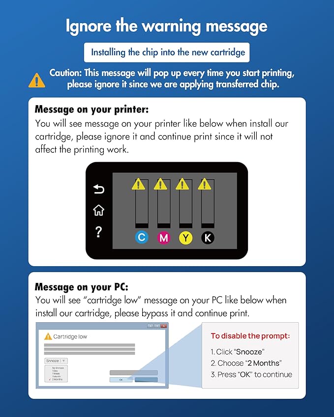 414A Toner Cartridge 4 Pack (with Chip) - 414X Replacement for HP 414A HP 414X, Compatible with HP Color Laserje Pro MFP M479fdw Toner, Color Laserje Pro M454dw M454dn M480f M455dn Printer | W2020A