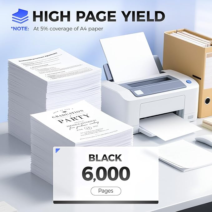 62D1000 Toner Cartridge Black 1-Pack Replacement for Lexmark 621 62D1000 621H 62D1H00 Toner Compatible with Lexmark MX711DE MX710 MX710DE MX710DHE MX810 MX810DE MX811 MX811DE MX812 MX812DE Printer Ink