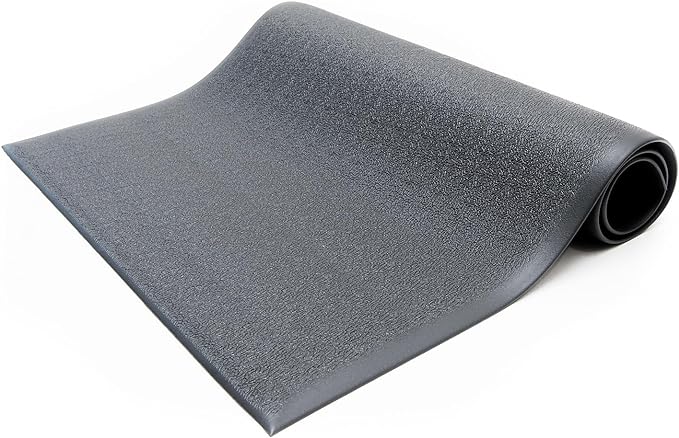 Anti-Fatigue Floor Mat, 3 ft. x 5 ft., Black (AFTX58-3x5BLKBEV)