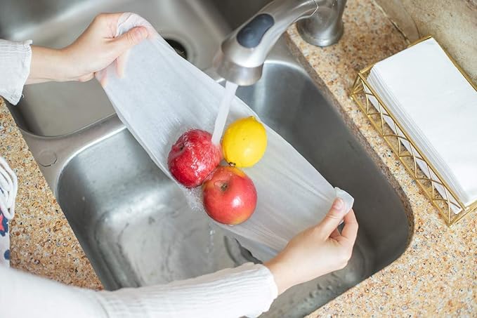 1000 Paper Towels Cloth-Like Hand Tissue Paper Napkins, Disposable Hand Towels for Bathroom Guests, Disposable Face Towel for Guest, Washcloths or Dinner Napkin, Made in USA, White