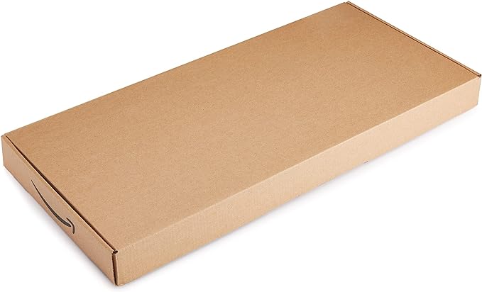 Amazon Basics Ergonomic Wireless Keyboard and Mouse Combo for Comfortable PC and Laptop Use, 2.4 GHz USB, Black