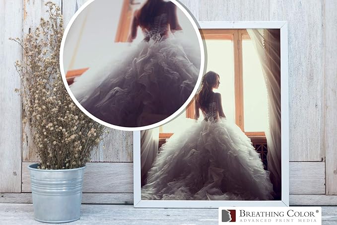 Optica One is a Luxurious 300 gsm Smooth Matte Fine Art Inkjet Paper Featured in a 60"x40' Roll; Its Bright White Color Makes It Ideal for Black and White and Color Prints. 100% Archival Certified