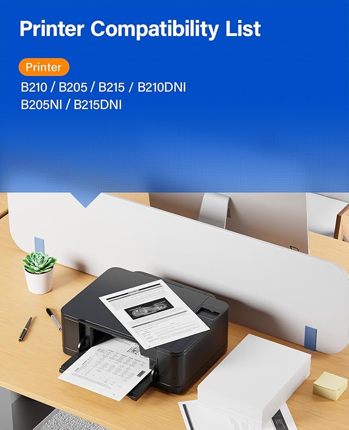 B205 B210 B215 Drum Unit (Not Toner) Black 1-Pack High-Yield Replacement for Xerox 101R00664 Image-Drum Compatible with Xerox B210 B205 B215 B210DNI B205NI B215DNI Laser Printer All-in-One Copier Copy