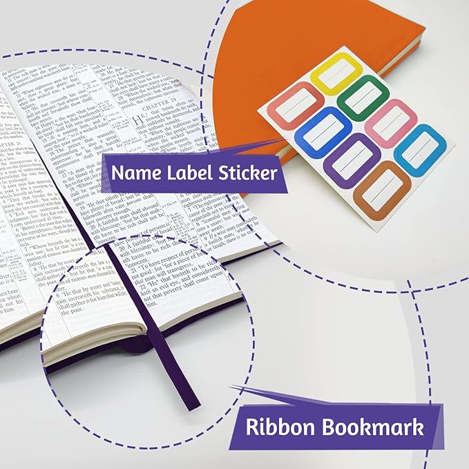 KICNIC Cloth Book Covers 7 Pcs, 6"x9" Stretchable Book Sox Suitable for Most Hardcover Books Up to 8.5”X9.5”, Washable and Reusable Protective Cover for Textbooks