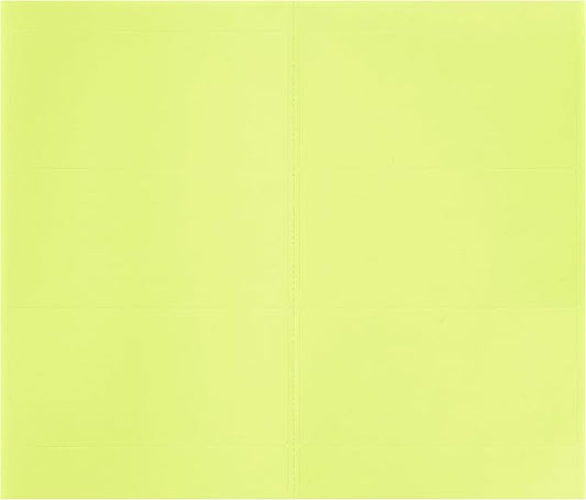 Compulabel Fluorescent Yellow Address Labels for Laser Printers, 4 x 2 Inches, Permanent Adhesive, 10 per Sheet, 1000 Sheets per Carton (340044)