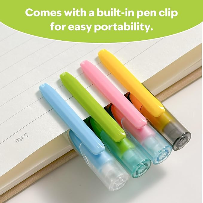 cute Ballpoint Pens Fine Point Smooth Writing Pens, 0.5mm Black Gel Ink pen, Quick-Dry Retractable with Silicone Grip, 4 Pcs - Morandi Colors for Office, School Supplies & Journaling