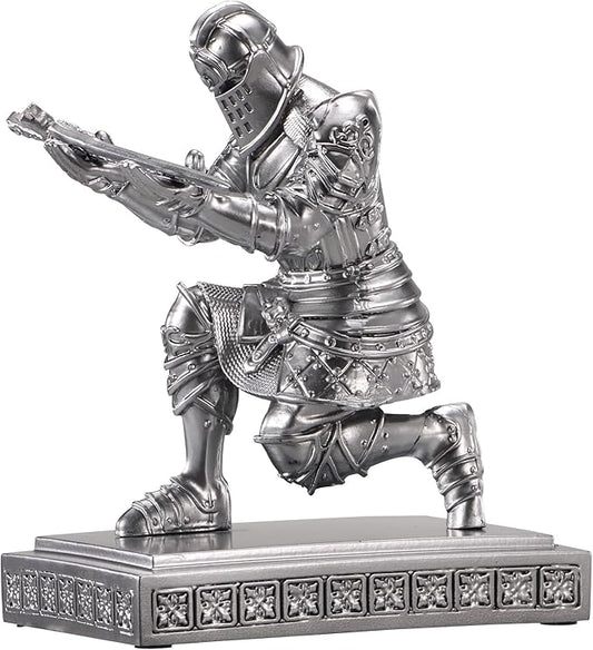 Medieval Knight Pen Holder Office Desk Decor Birthday Gifts for Men Father Husband Unique