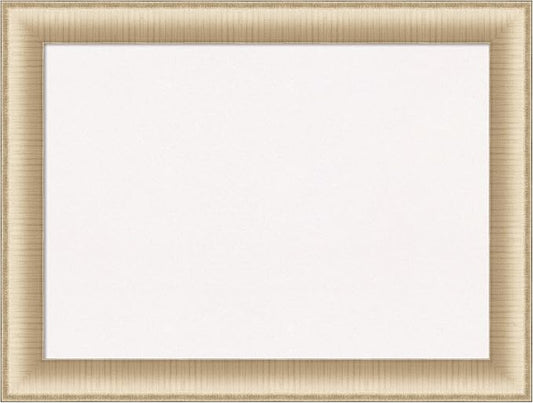 Amanti Art White Cork Board for Wall, 25x33 Vision Board with Gold Frame, Medium Corkboard Office Decor for Home Organization, Casual Corkboard Pinboard to display items for home organization