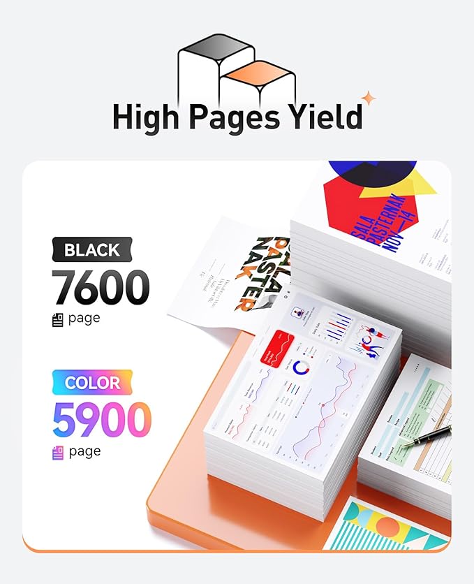 055H Toner Cartridge 4-Pack High Yield with Chip Replacement for Canon 055H 055 Toner Cartridges Compatible with Canon imageCLASS LBP663Cdw LBP664Cx MF743Cdw MF741Cdw MF746Cdw MF745Cdw Laser Printers