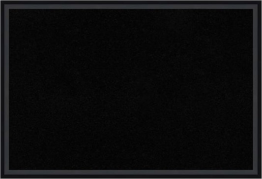 Amanti Art Black Cork Board for Wall, 17x25 Vision Board with Black Wood Frame, Medium Corkboard Office Decor for Home Organization, Modern Corkboard Pinboard to Display Items for Home Organization