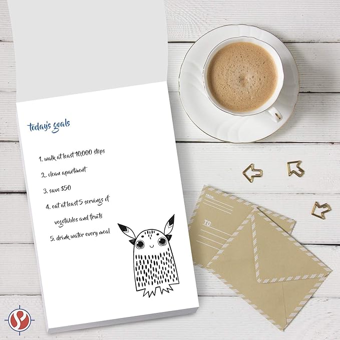 White Memo Sheets, 20lb Paper, 500 Sheets Per Pack (4 x 6)