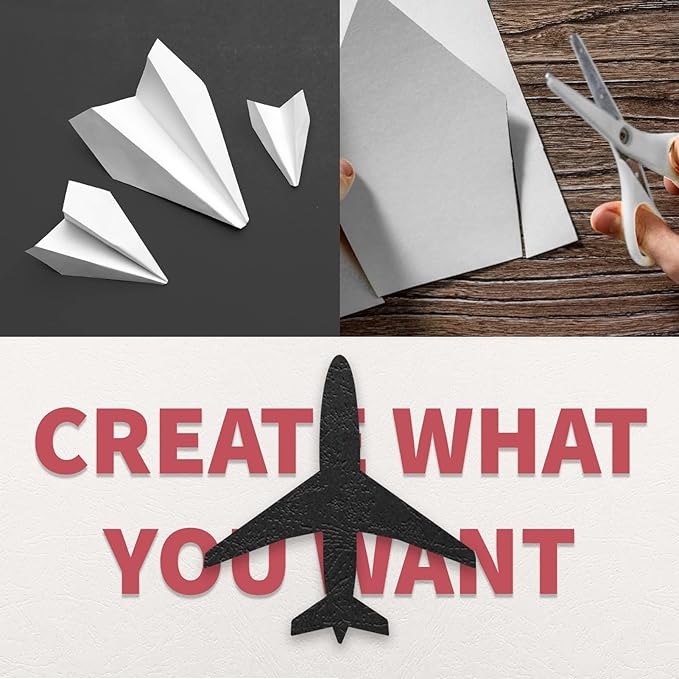 Binditek 25 Pack 16 Mil Grain-Texture Paper Binding Presentation Covers, 8.5 x 11 Inches, 110lb, Un-Punched, Letter Size, Black, Office Supplies