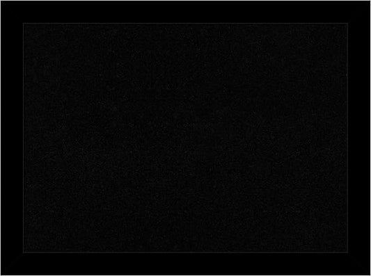 Amanti Art Black Cork Board for Wall, 23x31 Vision Board with Black Wood Frame, Medium Corkboard Office Decor for Home Organization, Modern Corkboard Pinboard to Display Items for Home Organization