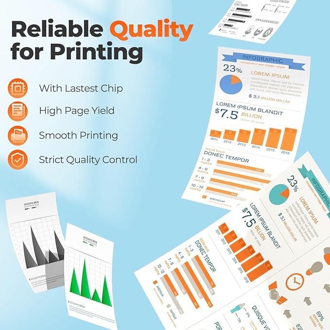 206A Toner Cartridges M283fdw M283cdw for HP 206A 206X Toner Cartridges 4 Pack, HP206A HP206X 206 Toner Cartridge Set for Color Laserjet Pro MFP M255dw M283cdw M283fdw M283fdn M282nw M255nw Cartridge