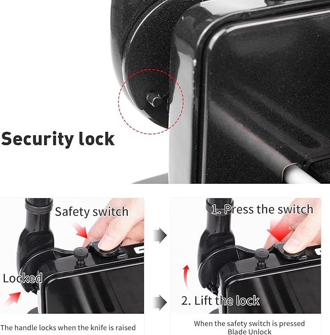 A3 Heavy Duty Paper Cutter, 17"Guillotine Paper Cutter, High-Speed Steel Blade 1.57" Stack Cutting
