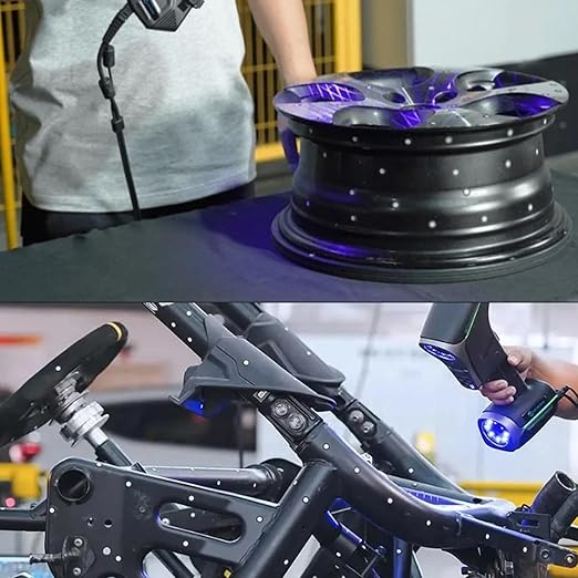 3D Scanning Tracking Markers Dots,6mm Diffuse Reflection 3D PositioningTarget Stickers,HogarDeco Reference Point Markers for Industrial and Interest Optical 3D Scanner (300pcs, Inner 6mm Outer 10mm