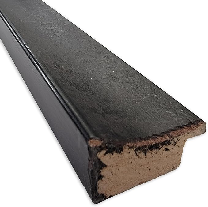 Amanti Art Black Cork Board for Wall, 27x39 Vision Board with Black Wood Frame, Large Corkboard Office Decor for Home Organization, Modern Corkboard Pinboard to Display Items for Home Organization in