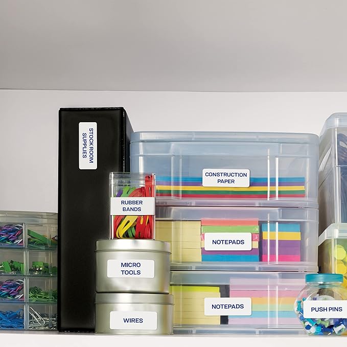 Avery Printable Return Address Labels with Sure Feed, 0.5" x 1.75", White, 8,000 Blank Mailing Labels (05167)