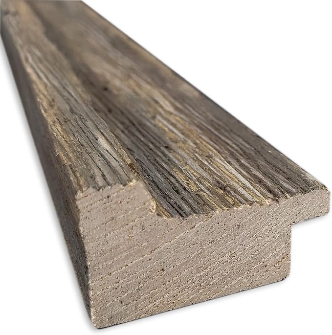 Amanti Art Natural Cork Board for Wall, 15x33 Vision Board with Brown Wood Frame, Medium Corkboard Office Decor for Home Organization, Rustic Farmhouse Corkboard Pinboard to display items for home