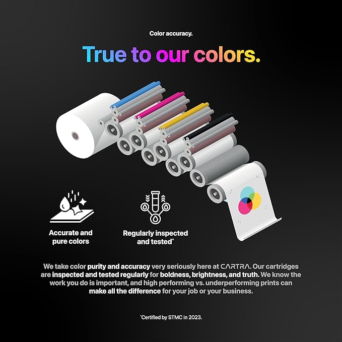 CARTRA 414A Black Toner Cartridge W2020A, Compatible with 414A Toner Cartridges, Works with Color Laser Jet Pro MFP Series Printer