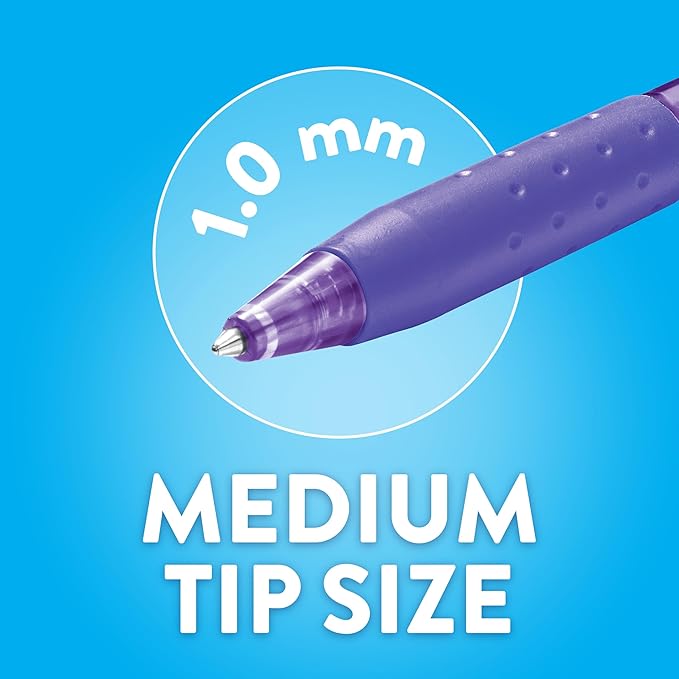 Paper Mate InkJoy 300RT Retractable Ballpoint Pens Medium Point (1.0mm) Black Pack of 36 Ideal for Office Supplies Journaling and Writing Accessories