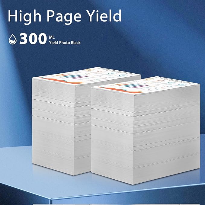 746 Photo Black Ink Cartridge 300ml with Chip Replacement for HP 746 P2V82A Ink Cartridge Works with DesignJet Z6 DesignJet Z9+ Large Format Printers Ink, 1 Pack 746 Ink Kit