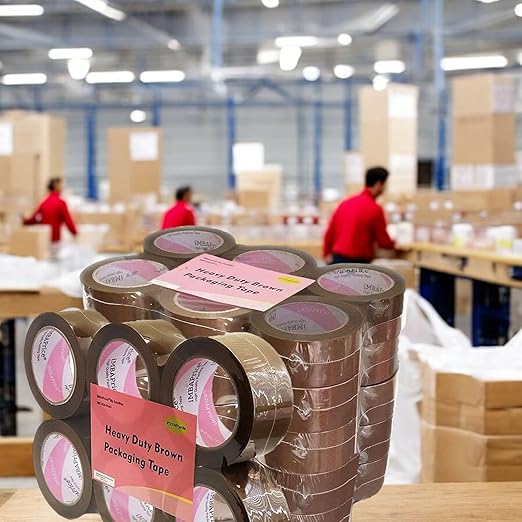 iMBAPrice Sealing Tape - 1 Box of Premium (36 Roll of 110 Yards) 36x330 Feet Long 2" Wide Brown Shipping Packaging Tape