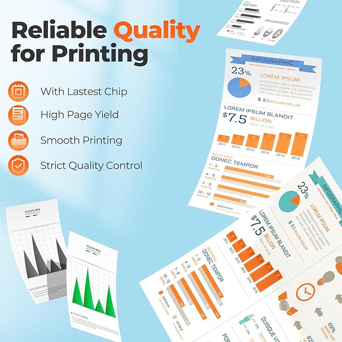 414A Toner MFP M479fdw (with Chip) Compatible for HP 414A Toner Cartridge 4 Pack High Yield 414X Work for Color Laser Jet Pro MFP M454dw M479fdw Toner MFP M480f M454dn M455dn M479dw M479fdn Printer