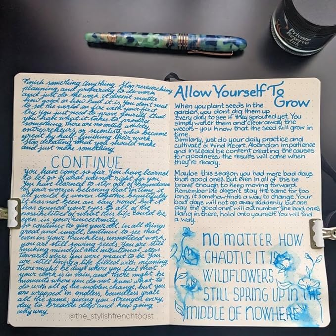 Monteverde Blue Mountain Fountain Pen - B