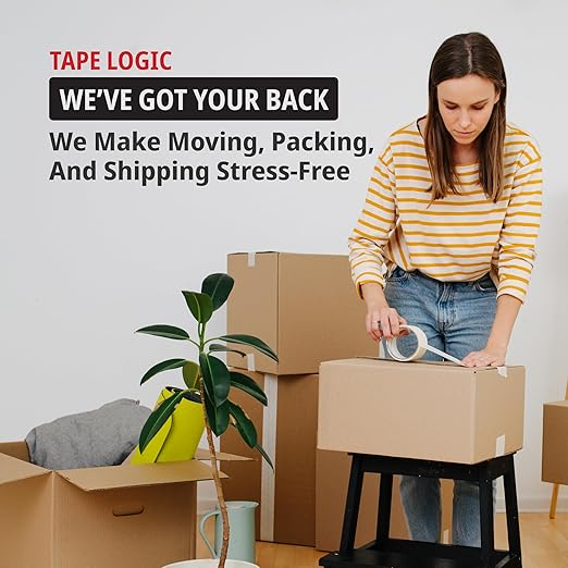Tape Logic 3" Work Horse Packing Tape Dispenser Gun - Heavy Duty Carton Sealing Tape Dispenser, Industrial & Hand-Held for Home, Office or Warehouse, Supplies for Packing, Shipping, Moving, & Mailing