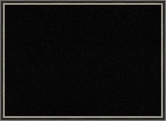 Amanti Art Black Cork Board for Wall, 21x29 Vision Board with Black Wood Frame, Medium Corkboard Office Decor for Home Organization, Modern Corkboard Pinboard to Display Items for Home Organization