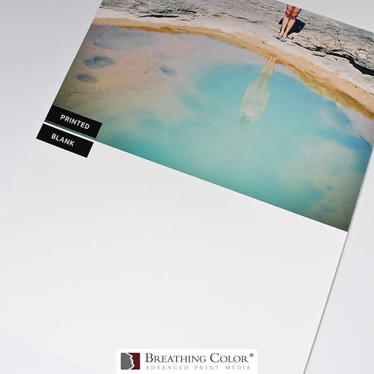 Optica One is a Luxurious 300 gsm Smooth Matte Fine Art Inkjet Paper Featured in a 17"x40' Roll; Its Bright White Color Makes It Ideal for Black and White and Color Prints. 100% Archival Certified