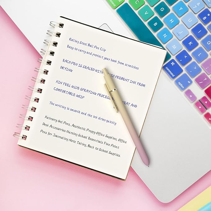 Black Gel Pens Refills,Retractable Gel Ink Pen Refills Bulk,pen refills for twist pens,Fine Point 0.5mm Black Ink, Smooth Writing Retractable Click Pen Refills(15 Pcs Black Ink-0.5mm)