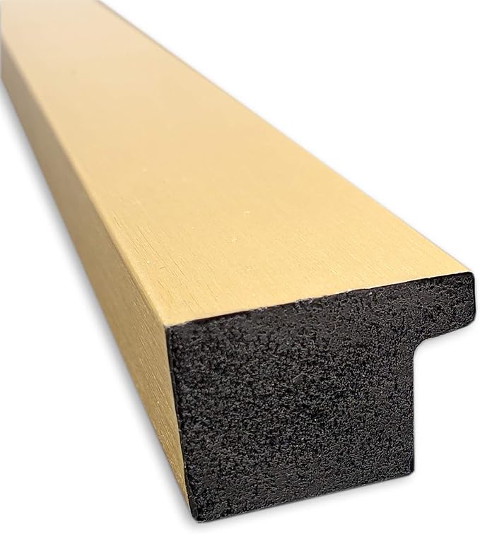 Amanti Art Natural Cork Board for Wall, 14x32 Vision Board with Gold Frame, Medium Corkboard Office Decor for Home Organization, Casual Corkboard Pinboard to display items for home organization