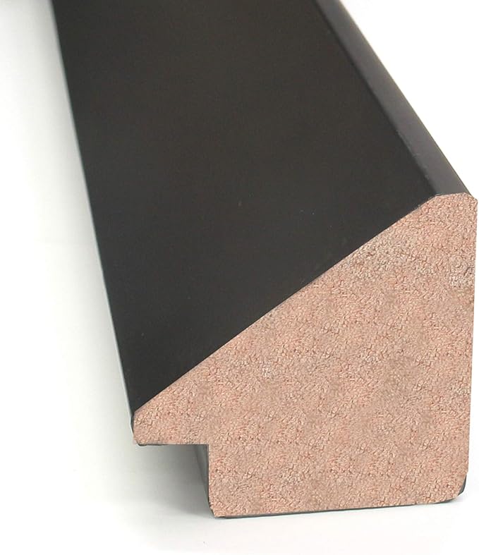 Amanti Art Black Cork Board for Wall, 26x38 Vision Board with Black Wood Frame, Large Corkboard Office Decor for Home Organization, Modern Corkboard Pinboard to Display Items for Home Organization in