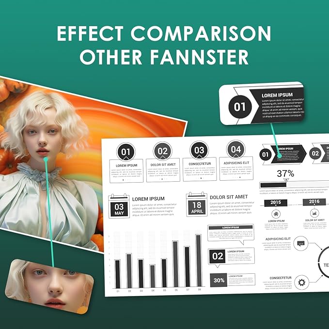 67XL Ink Cartridges Black Color Combo Pack Replacement for Ink 67 67XL 67XXL DeskJet 2755e 2755 2700e 2700 2734e 4155e Envy 6055e 6400 6000 Envy Pro 6458 Printer(1 Black and 1 Color)