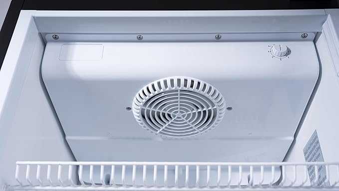 KoolMore KM-MDR-1GD-10C 23 in. One Glass Door Commercial Display Merchandiser Refrigerator Cooler in Black, ETL Listed, 10 cu. ft