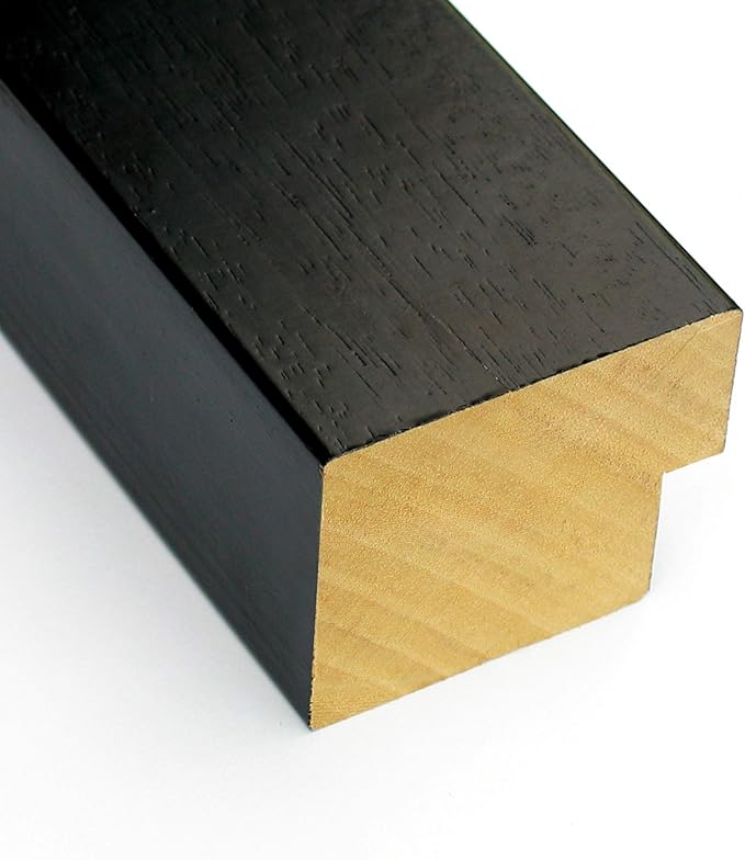 Amanti Art Natural Cork Board for Wall, 20x28 Vision Board with Black Wood Frame, Medium Corkboard Office Decor for Home Organization, Modern Corkboard Pinboard to Display Items for Home Organization