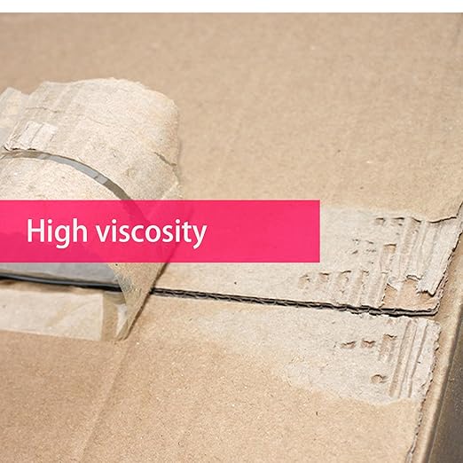 6 Rolls Clear Shipping Packaging Tape - 2 inch x 60 Yards Packing Tape with a Tape Dispenser, Strong Adhesive and Extra Stretchability