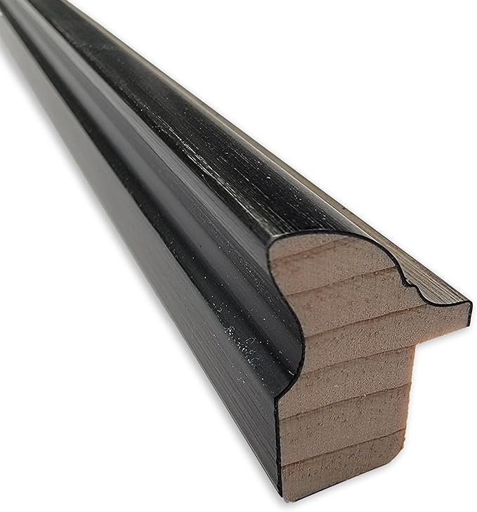 Amanti Art Natural Cork Board for Wall, 13x19 Vision Board with Black Wood Frame, Small Corkboard Office Decor for Home Organization, Modern Corkboard Pinboard to Display Items for Home Organization