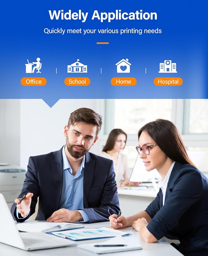 148X Black Toner Cartridge High Yield with chip 2-Pack Replacement for HP 148X W1480X 148A W1480A Compatible with HP LaserJet Pro MFP 4101dw 4101fdn 4101fdw 4001dn 4001dw 4001n Printer Ink 4001 4101 e