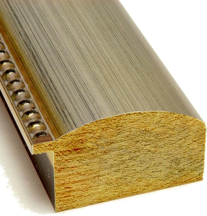 Amanti Art Natural Cork Board for Wall, 17x23 Vision Board with Silver Wood Frame, Small Corkboard Office Decor for Home Organization, Traditional Corkboard Pinboard to Display Items for Home