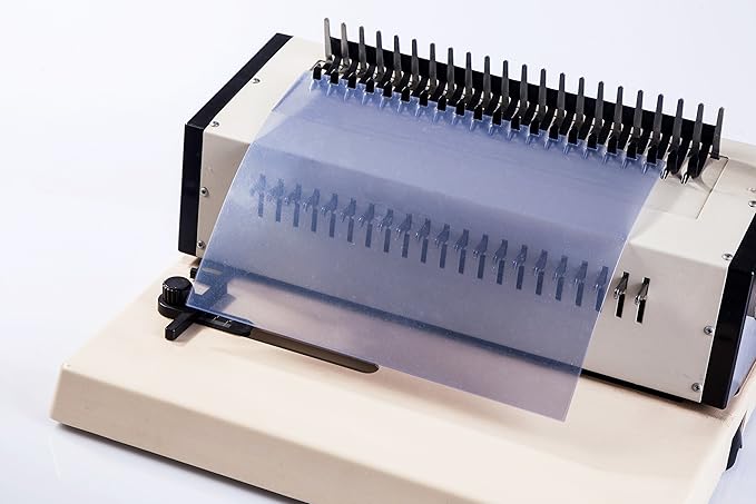 BNC 10 Mil 11 Inches by 17 Inches, Ledger Size PVC Binding Covers - Pack of 100, Clear