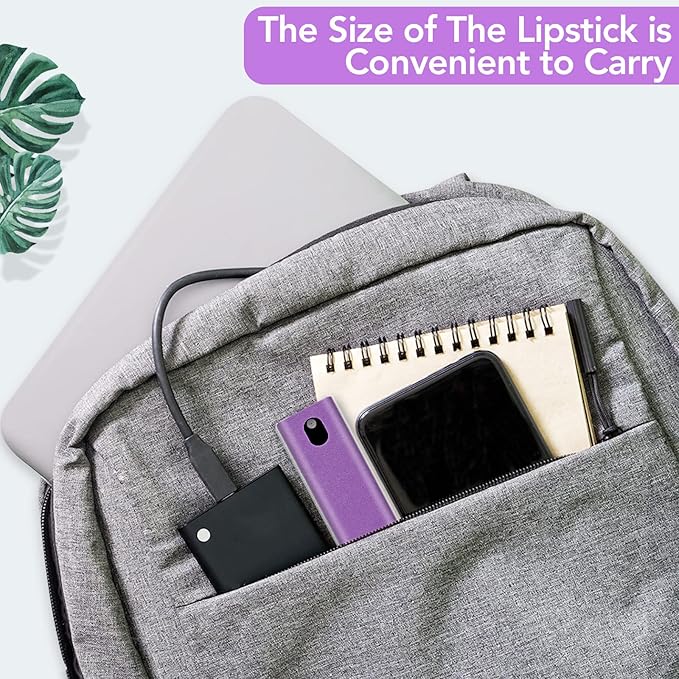 2 Pcs Fingerprint Proof Screen Cleaner,3 in 1Touchscreen Mist Cleaner Spray Wipe Cleaner Fingerprint-Proof Soft Fiber Flannel,Safe for All Phones Glasses Tablet Laptop TV Watch Screens(Purple)