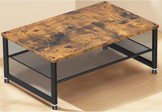 Computer Monitor Stand Riser, Desk Organizers and Accessories, Printer & Laptop Stand, Office Desk Accessories & Desktop Workspace Organizers for Office Supplies (Brown)