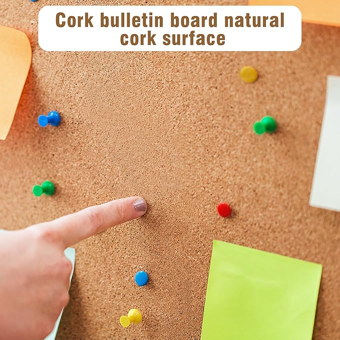 48"x30" Enclosed Bulletin Board, Outdoor Lockable Weather-Resistant Aluminum Cork Noticeboard for School & Office, Silver Frame w/Cork
