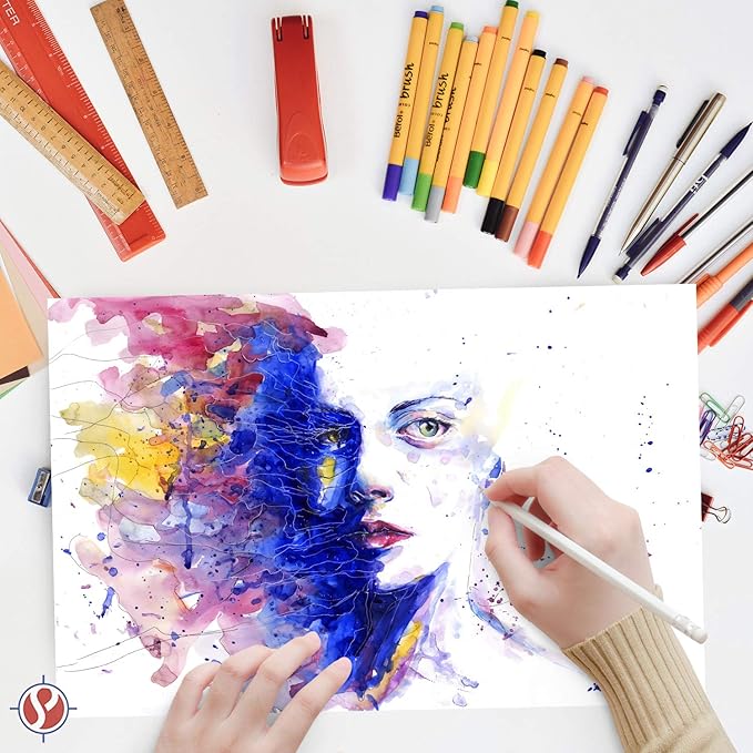 A3 Premium Bright White Paper – Great for Copy, Printing, Writing | 297 x 420 mm (11.7" x 16.5") | 24lb Bond / 60lb Text (90gsm) | 250 Sheets per Pack