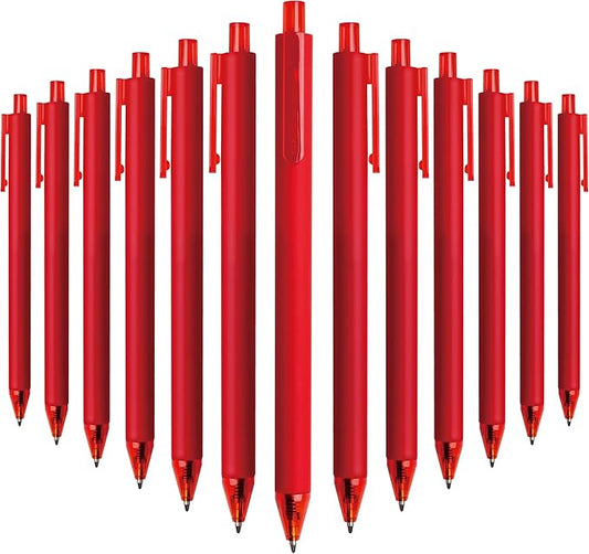 CRYLLIS Pens Bulk, 50Pack Black Pens,Black Ink Ballpoint Pens for Smooth Writing,No Smear,Office Supplies,Back to School Gifts,School Teacher,1.0mm