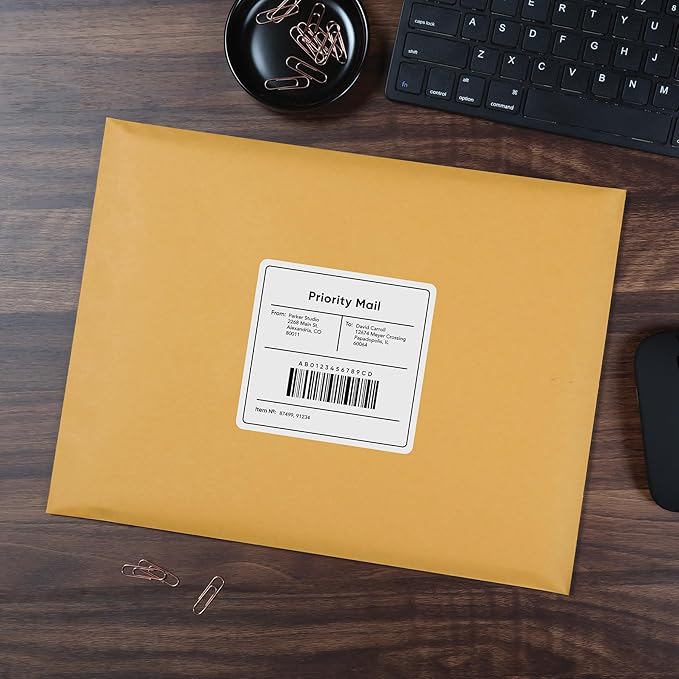 Quality Park 8-3/4 x 11-1/2 Clasp Envelopes, Clasp and Gummed Closures for Storing or Mailing, Extra Heavy-Duty 32 lb Kraft Paper, 100 per Box (QUA37787), Light Brown